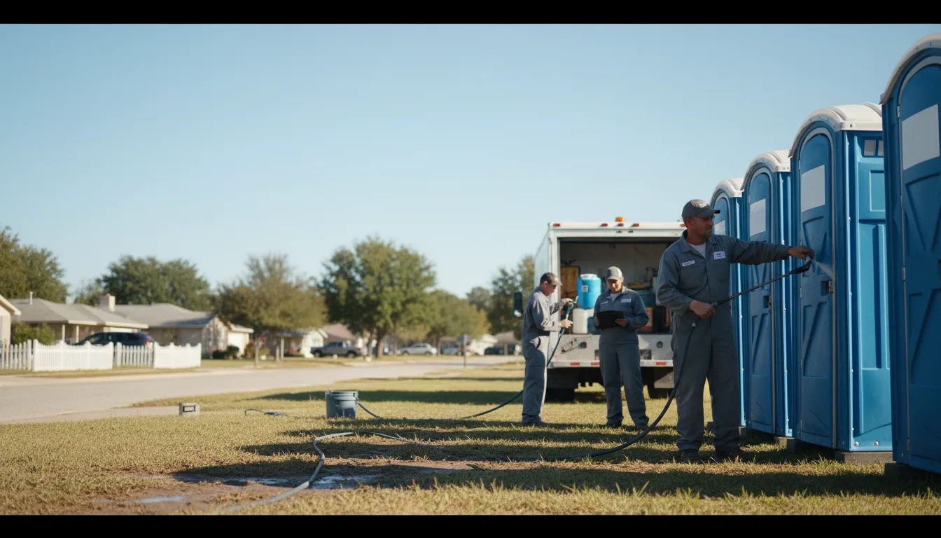 Long-Term Portable Toilet Rental in Evansville, WY near me